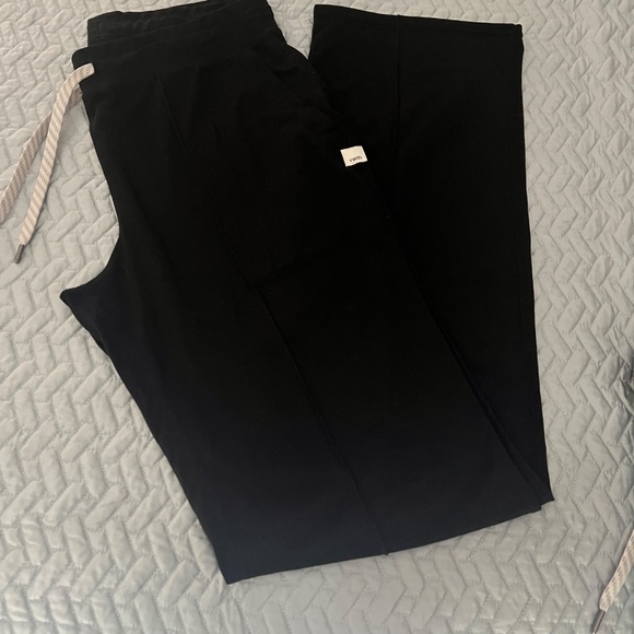 Vuori halo essential wide leg pant in black heather size S - Picture 2 of 5